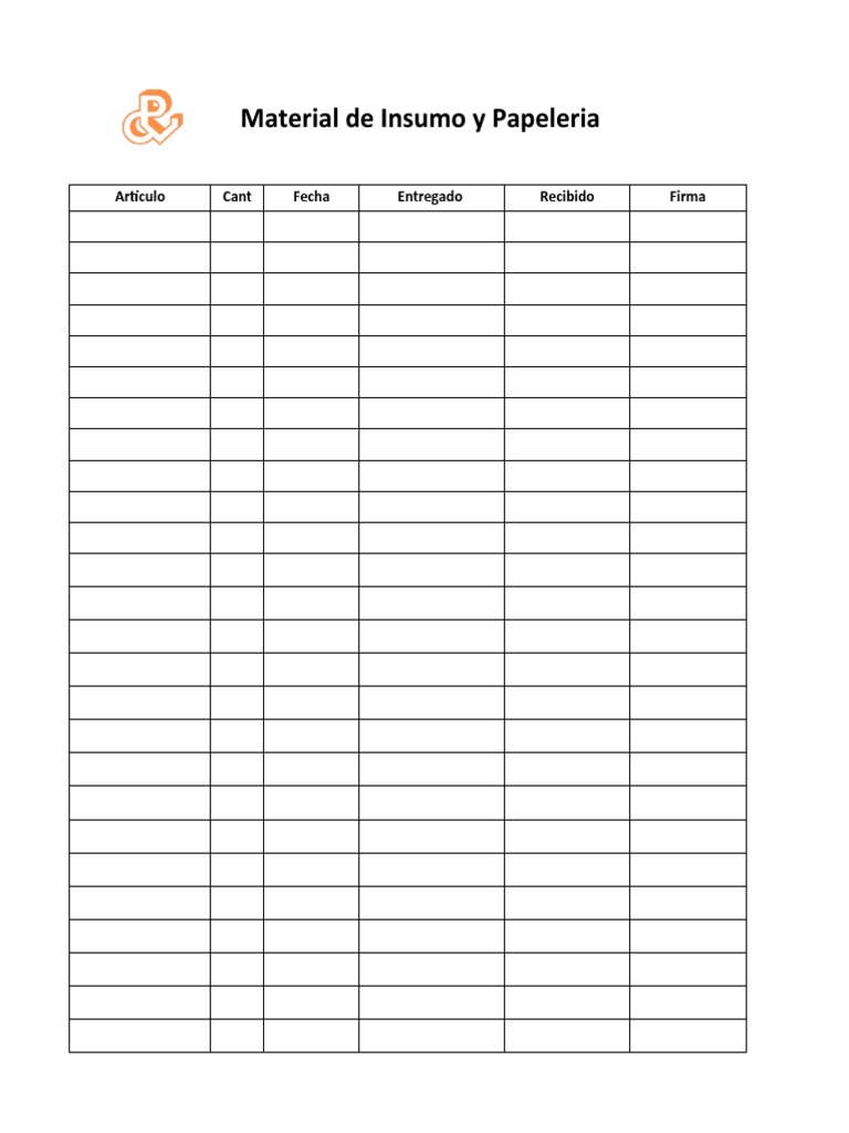 Formato de Papeleria | PDF