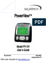 Powerview: Model Pv-101 User'S Guide