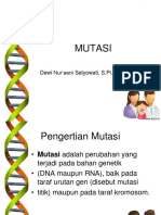 Mutasi dan Variasi Genetik
