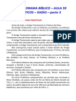 A Salvação vinda de Deus através do Servo Sofredor em Isaías 40-66