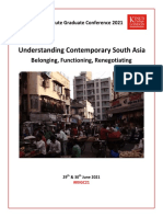 Understanding Contemporary South Asia: Belonging, Functioning, Renegotiating