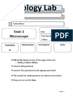 Biology Lab Microscope Worksheet