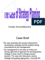 Case-Coolex Case of Strategy Planning