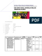 KISI-KISI DAN SOAL ASWAJA KELAS XI