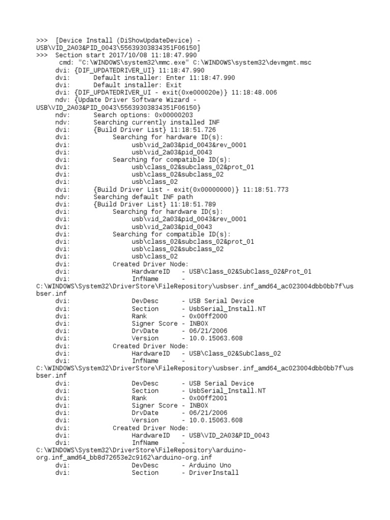 SetupAPI Dev Log | PDF | Device Driver | Usb