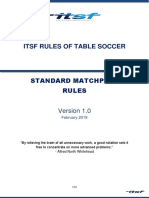 GBR-2019 ITSF Standard Matchplay Rules - Def