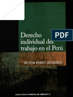 Derecho Individual Del Trabajo en El Perú