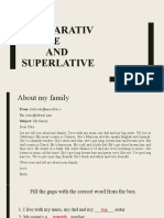 Comparative and Superlative Family