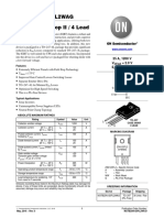 NGTB25N120FL2WAG IGBT - Field Stop II / 4 Lead: 25 A, 1200 V V 2.0 V E 0.99 MJ