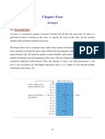 Chapter Four Arrays: University of Misan College of Engineering Dept. of Electricity