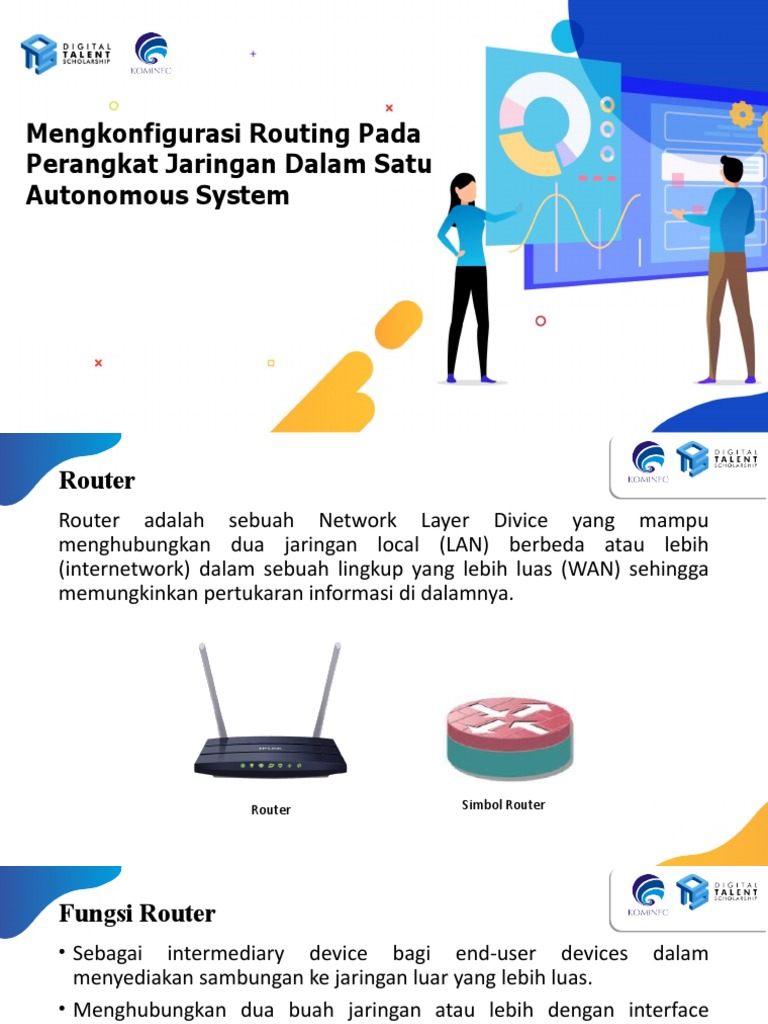 Konfigurasi Routing dalam Autonomous System | PDF | Griya & Taman