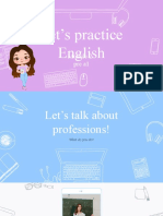 Let's Practice English: Pre A1