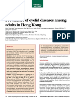 Prevalence of Eyelid Diseases Among Adults in Hong Kong: Shiu Ting Mak, Sze Wai Jeremy John Kwok, Hunter KL Yuen