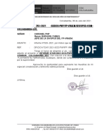 Oficio N°742 Remite Informe N°029 Sobre Situacion Del ST1 PNP Fustamante Fernandez