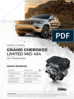 Jeep Grand Cherokee Limited Mid 4x4 3.6L AT