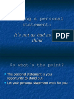 PersonalStatement Week 4