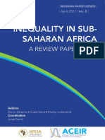 WP8 Inequality in Sub Saharan Africa