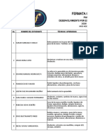 Desenvolvimiento de Estudiantes Enero