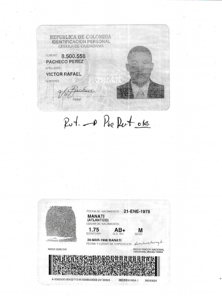 CEDULA | PDF