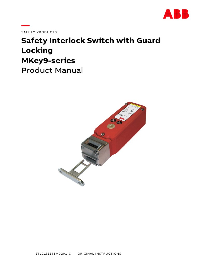 MKey9 Safety Interlock Switch Manual | PDF | Switch | Machines