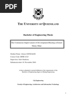 Tunnel Development Gonzales Alonso Thesis