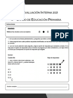 ?? 3 Primaria - Evaluacion - Interna - 2021