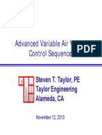Advanced VAV Control Sequences - Taylor Engineering - 2013