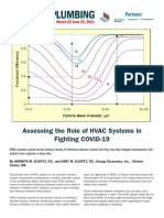 Assessing The Role of HVAC Systems in Fighting COVID-19