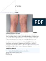 Dermatitis Atopica.