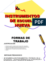 Instrumentos Escuela Nueva - Estella