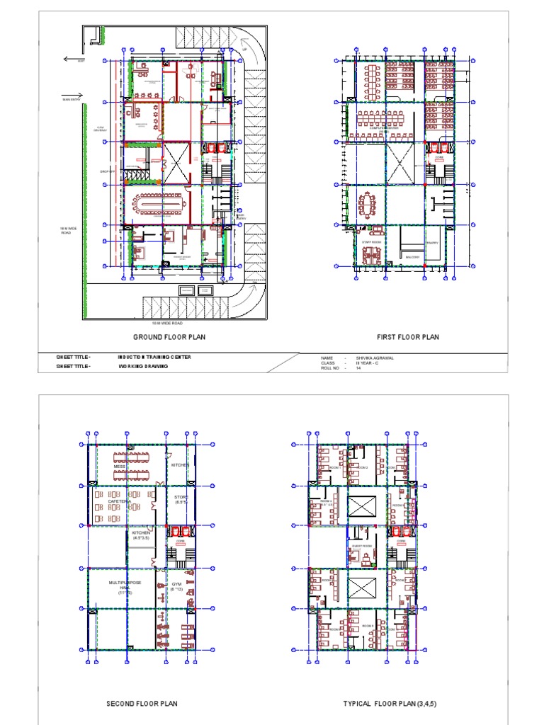 Ground Floor Plan First Floor Plan | PDF | Culture Of Queensland ...
