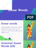 Swear Words - English Oral Skills