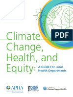 Climate Change, Health, and Equity: A Guide For Local Health Departments