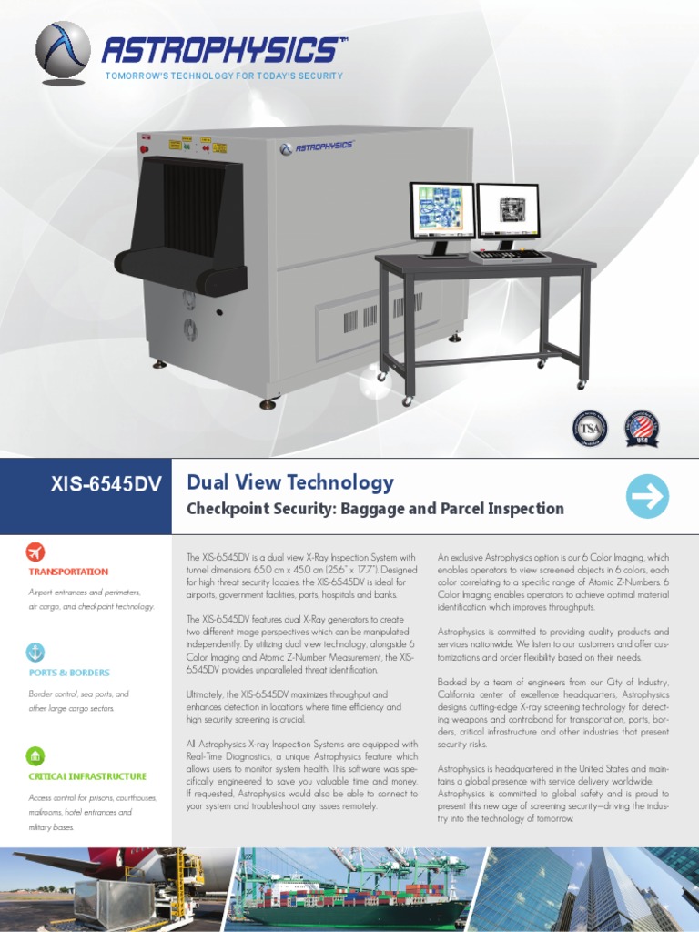 Dual View Technology: XIS-6545DV | PDF | X Ray | Rgb Color Model