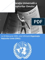 Declaraţia Universală A Drepturilor Omului