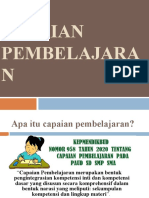 Capaian Pembelajaran