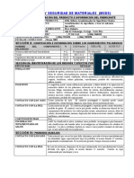 MSDS Acondicionador Superficies Tizadas