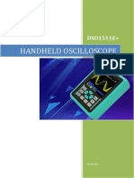 Handheld Oscilloscope: DSO1511E+