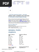 Download Minimal Pairs Wordlist by Aaron  SN51581084 doc pdf
