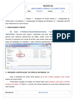 Manual de Instalação Oracle Client 11g