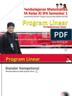 Program Linear Sma Kelas Xi Sem 1