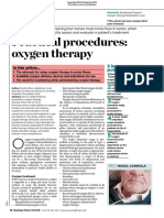 Practical Procedures: Oxygen Therapy: Practice Educator