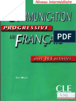 Communication Progressive Du Francais-A2-b1