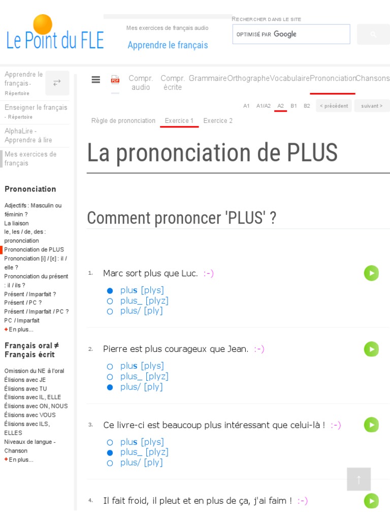 Prononciation du mot 