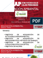 Semana 02 Educacion Ambiental Objetivo