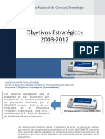 Objetivos Estrategicos Del CONACYT