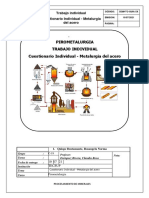 Cuestionario Individual - Metalurgia Del Acero