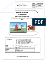 Taller Grupal Metalurgia Del Cobre