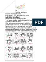 Actividades de Percusión Corporal