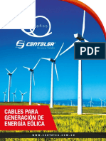 Cables de Generacion de Energia Eolica